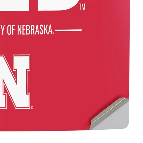 University of Nebraska Go Big Red PS5 Console Skin